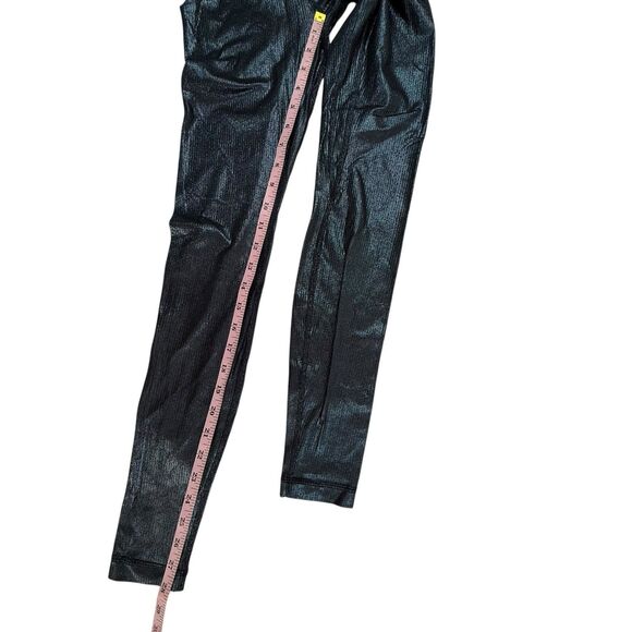 Lululemon Align HR Pant 28" Blue Shine Size 2 High Rise Leggings Metallic - Picture 10 of 11